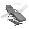 Massage Table Gray 70.9"x24.4"x(34.3"-44.1")