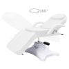 Massage Table White 70.9"x24.4"x(34.1"-46.5")