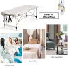 Portable Massage Table Adjustable Facial Salon Spa Bed